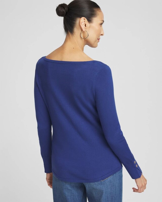 Long Sleeve Pullover Sweater - image 3